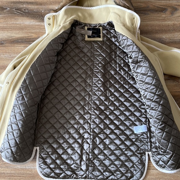 J Crew Summit Parka in Italian stadium-cloth wool NWT - Picture 8 of 15